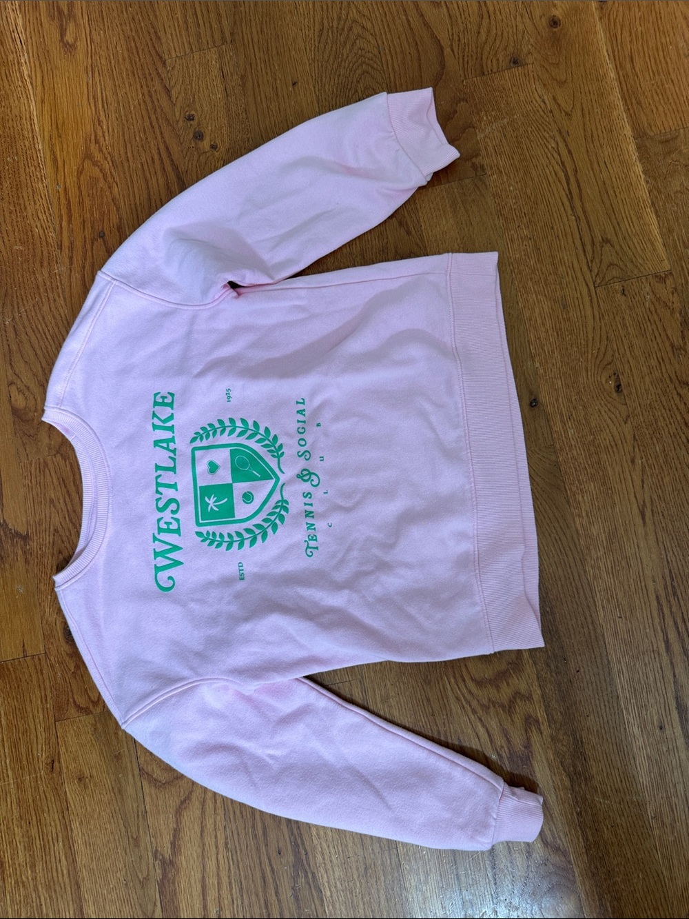 Pink Crewneck Sweatshirt for Kids